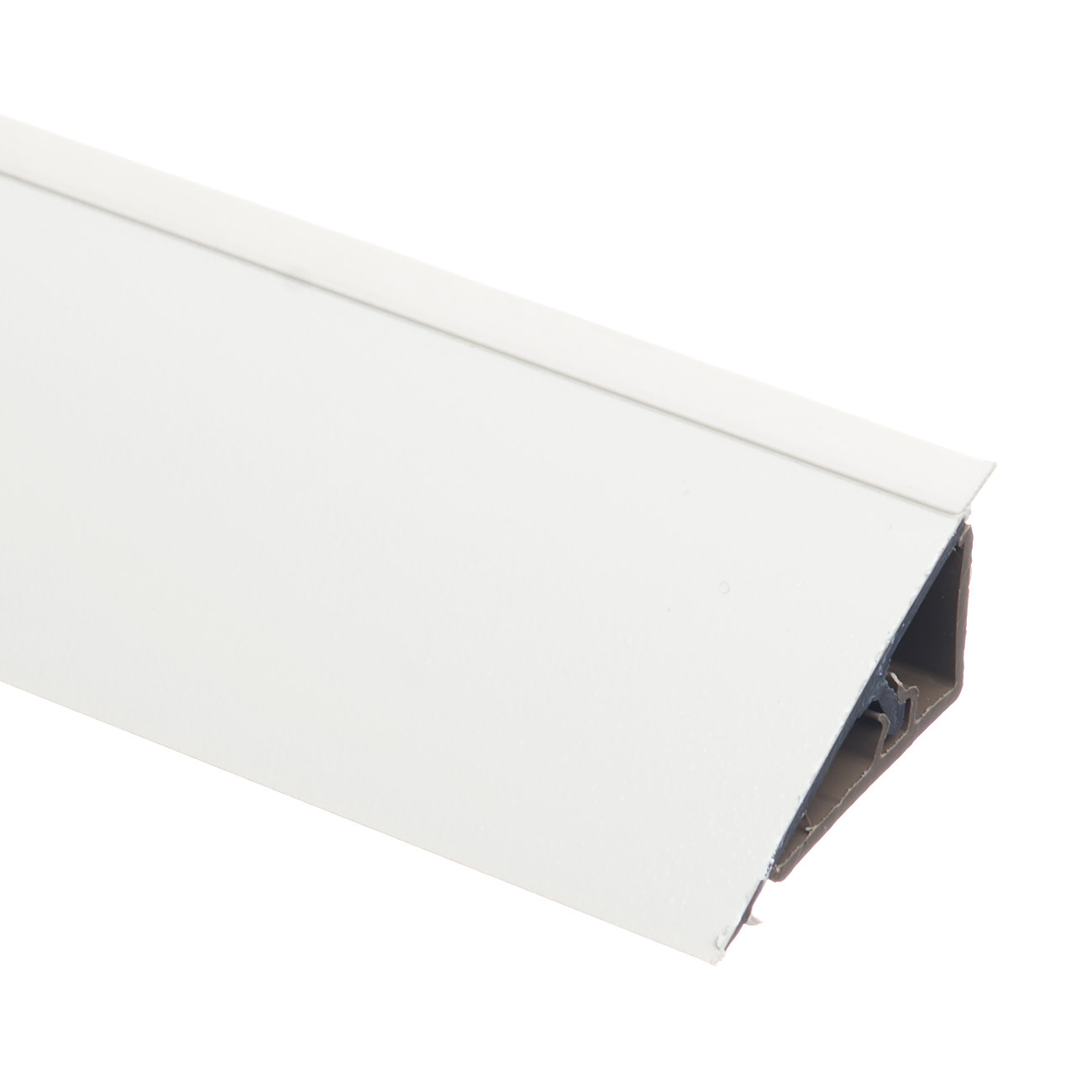 Плинтус REHAU 4.2 м 1111 Белый PL-16066481001, Мебельная фурнитура Фурнитура-М