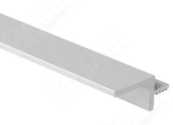 GOLINE Профиль-ручка для верхней базы,алюм. мат. L3000 GL2.152A.3000.7F PR2, Мебельная фурнитура Фурнитура-М