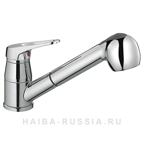 Смеситель с выдвиг.лейкой хром НВ6013, Мебельная фурнитура Фурнитура-М